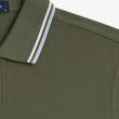Laurel Wreath Green / Ecru / Dusky Blue
